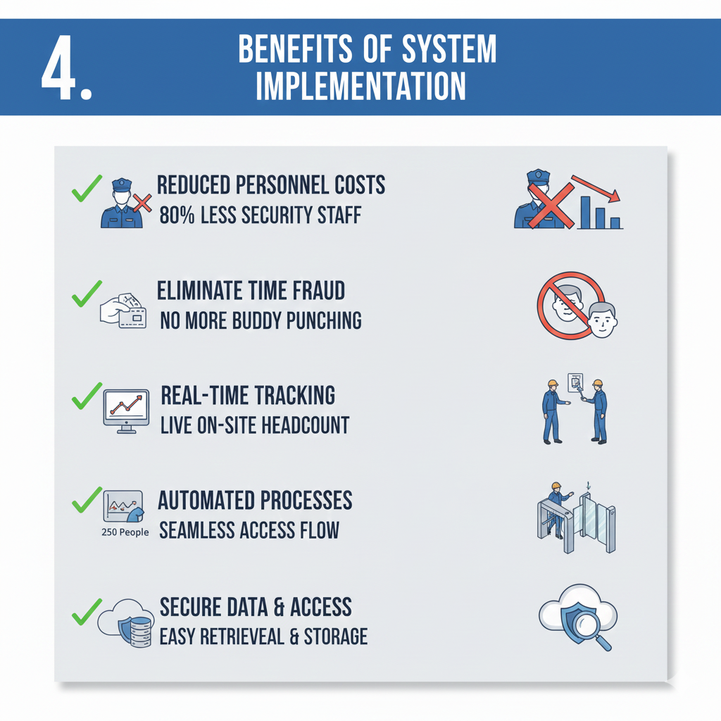 HỆ THỐNG KIỂM SOÁT RA VÀO TRONG CÔNG TRƯỜNG