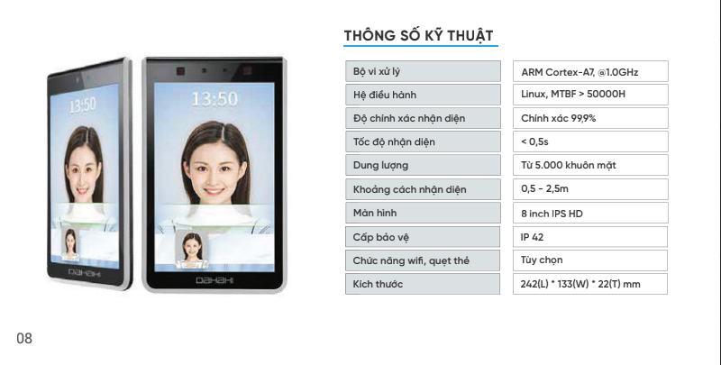 Hệ thống kiểm soát ra vào sử dụng khuôn mặt 